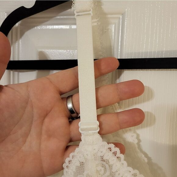 NWOT Torrid Curve white lace babydoll - Picture 8 of 9